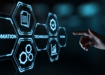 Automation Software Technology Process System Business concept system storage human interface
